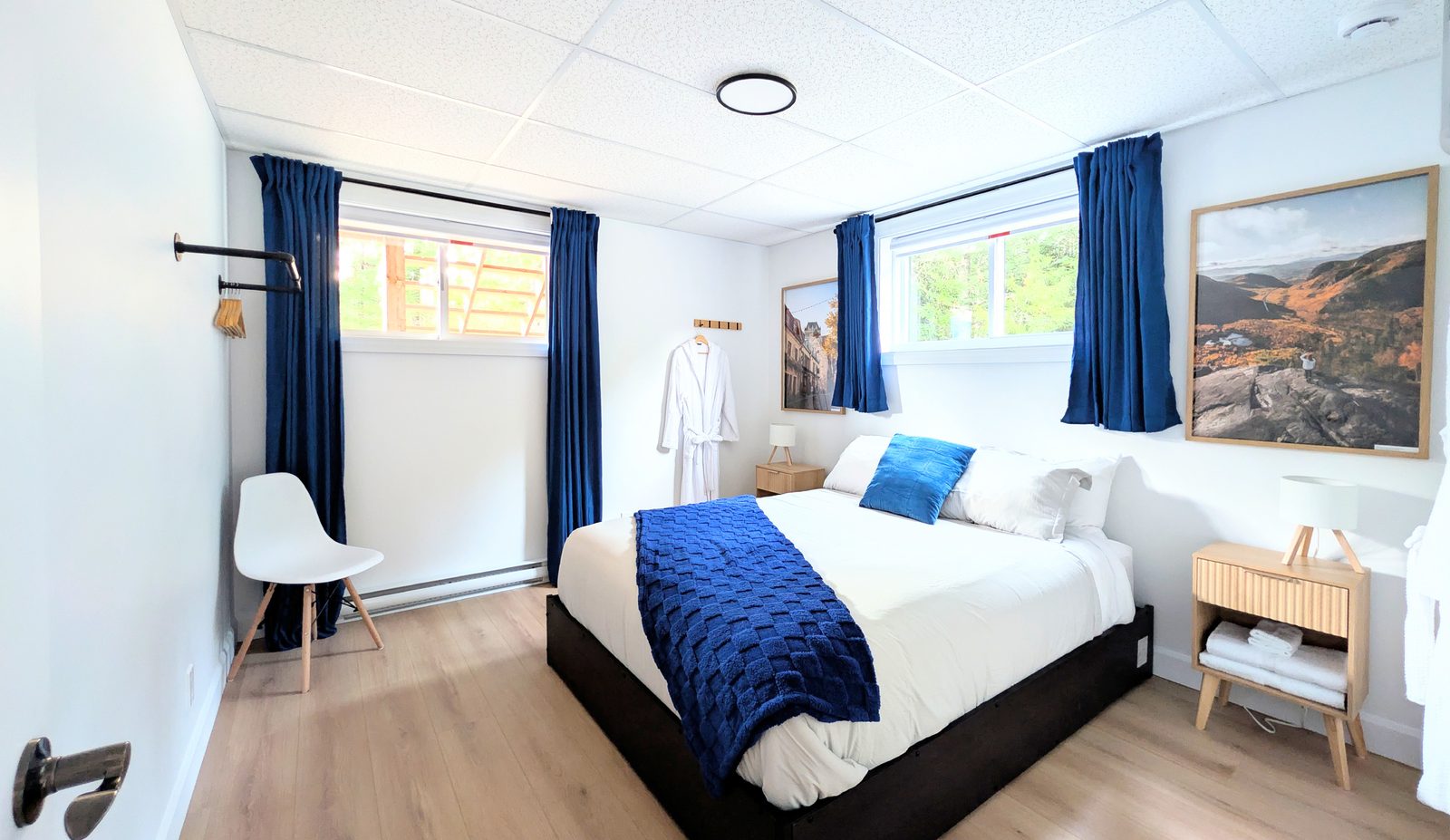 Chambre 1 — lit queen
