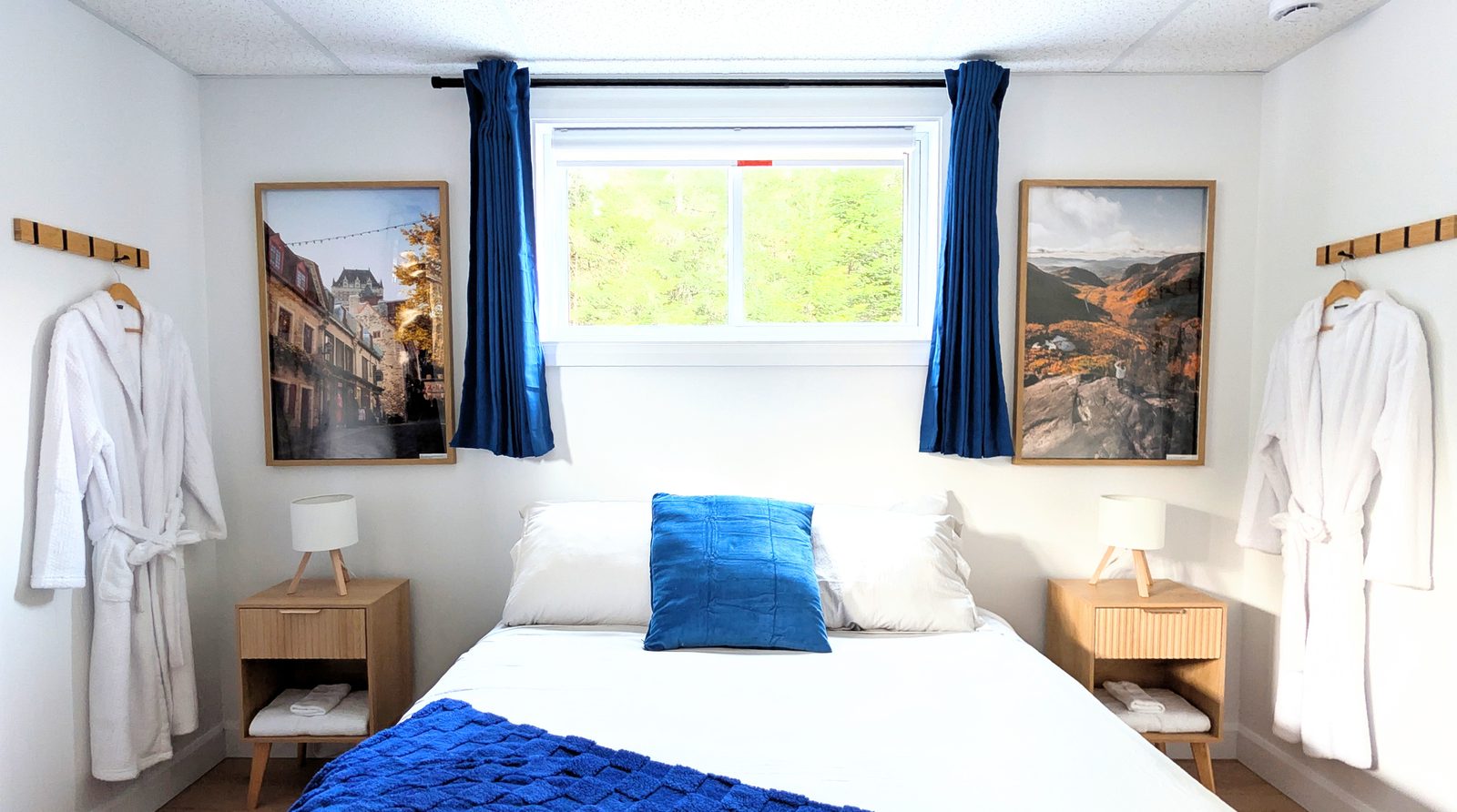 Chambre 1 — lit queen